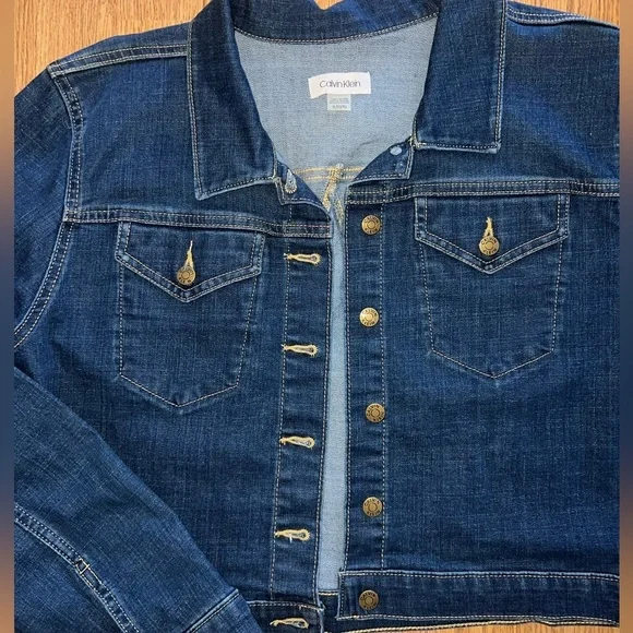 Calvin Klein Jean Jacket - Picture 3 of 5